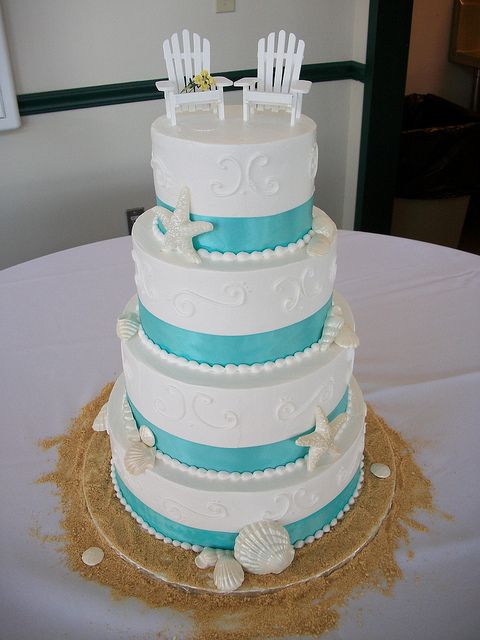 Beach Wedding Cake Ideas