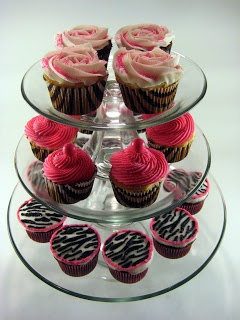 Black Zebra Cupcake Wrapper - Set of 24