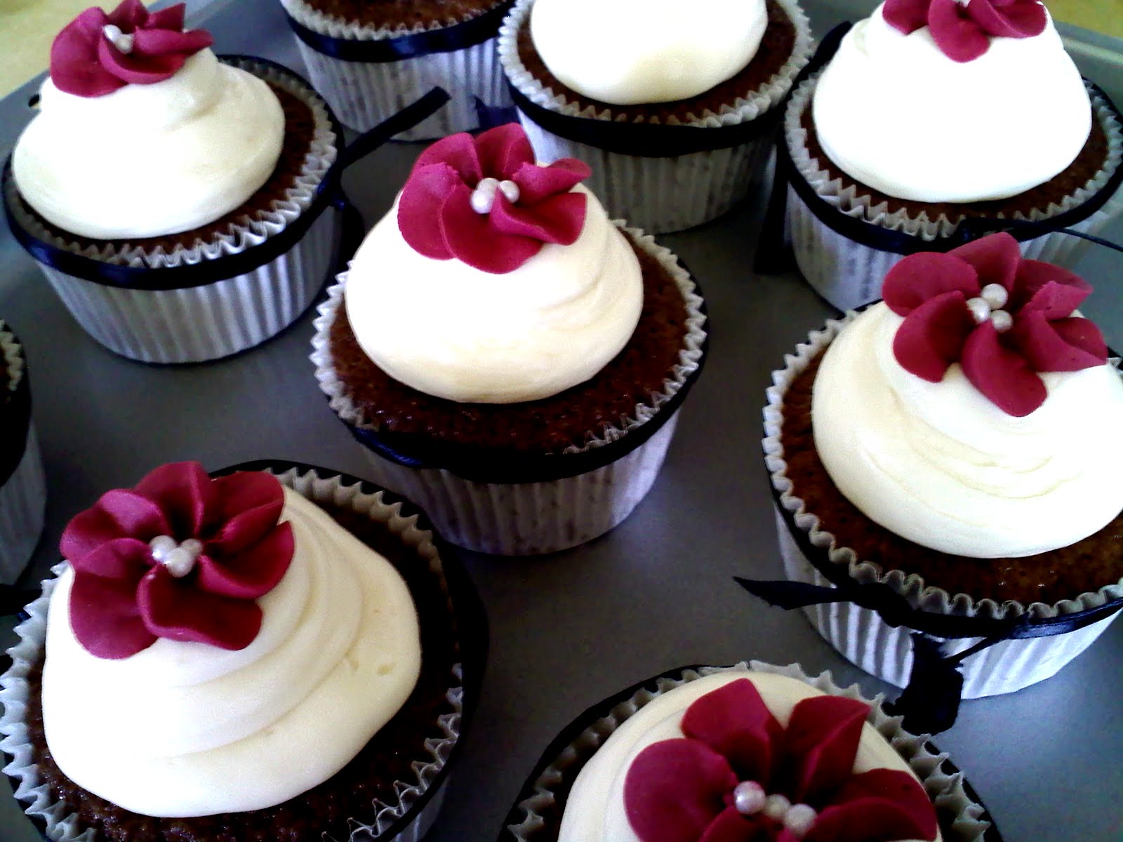 Bridal Shower Cupcake Cake