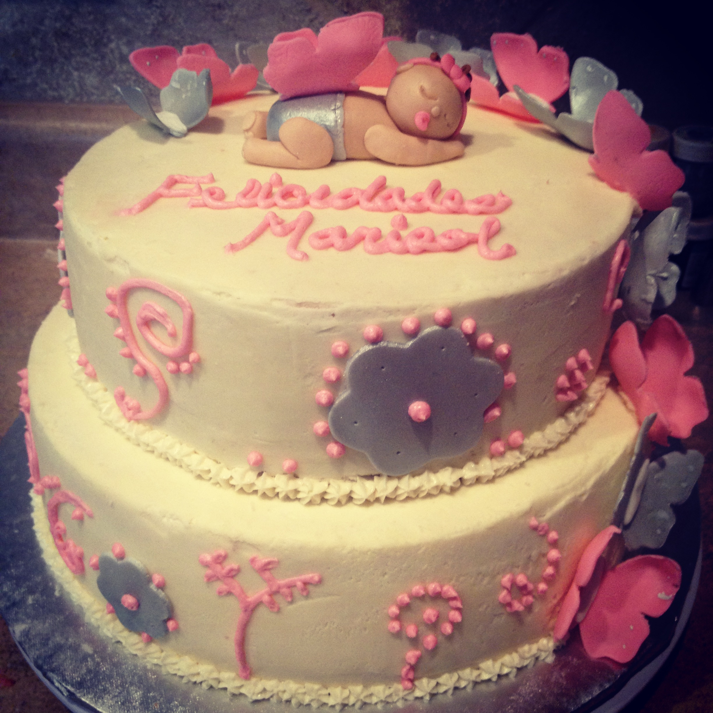 Butterfly Baby Shower Cake Ideas