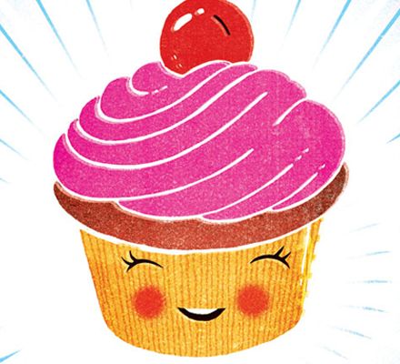 Cartoon Cupcakes Cartoon Cupcakes
