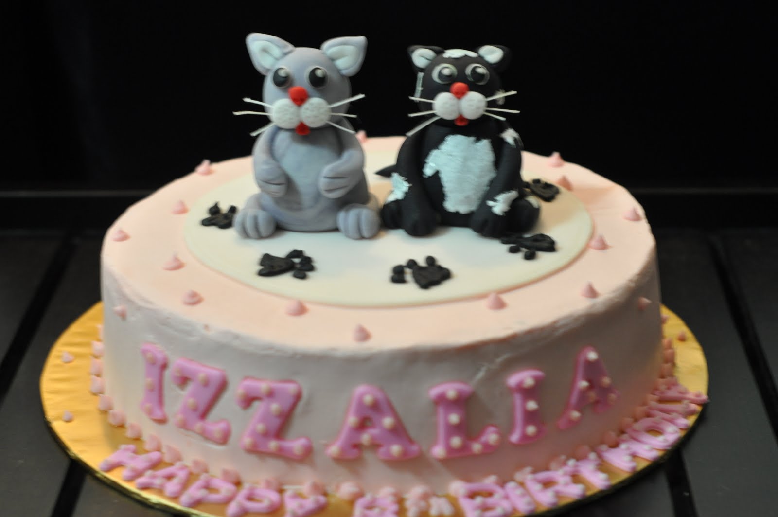 Cat Birthday Cake