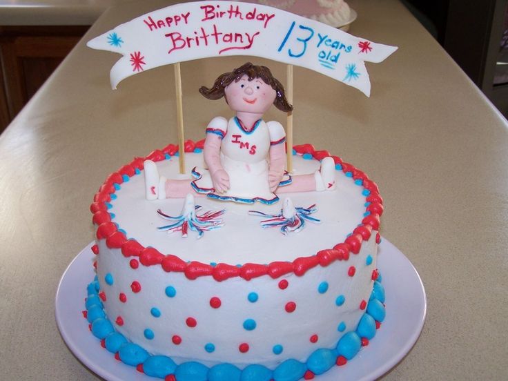 Cheerleader Birthday Cake Ideas