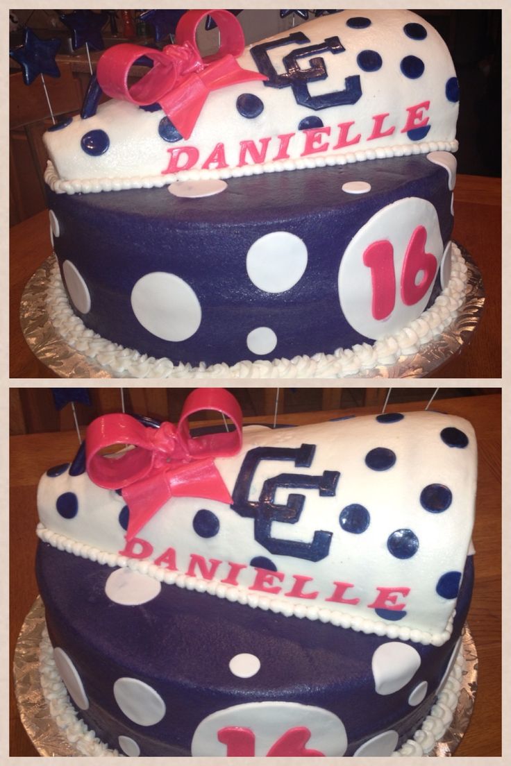 Cheerleading Birthday Cake Ideas