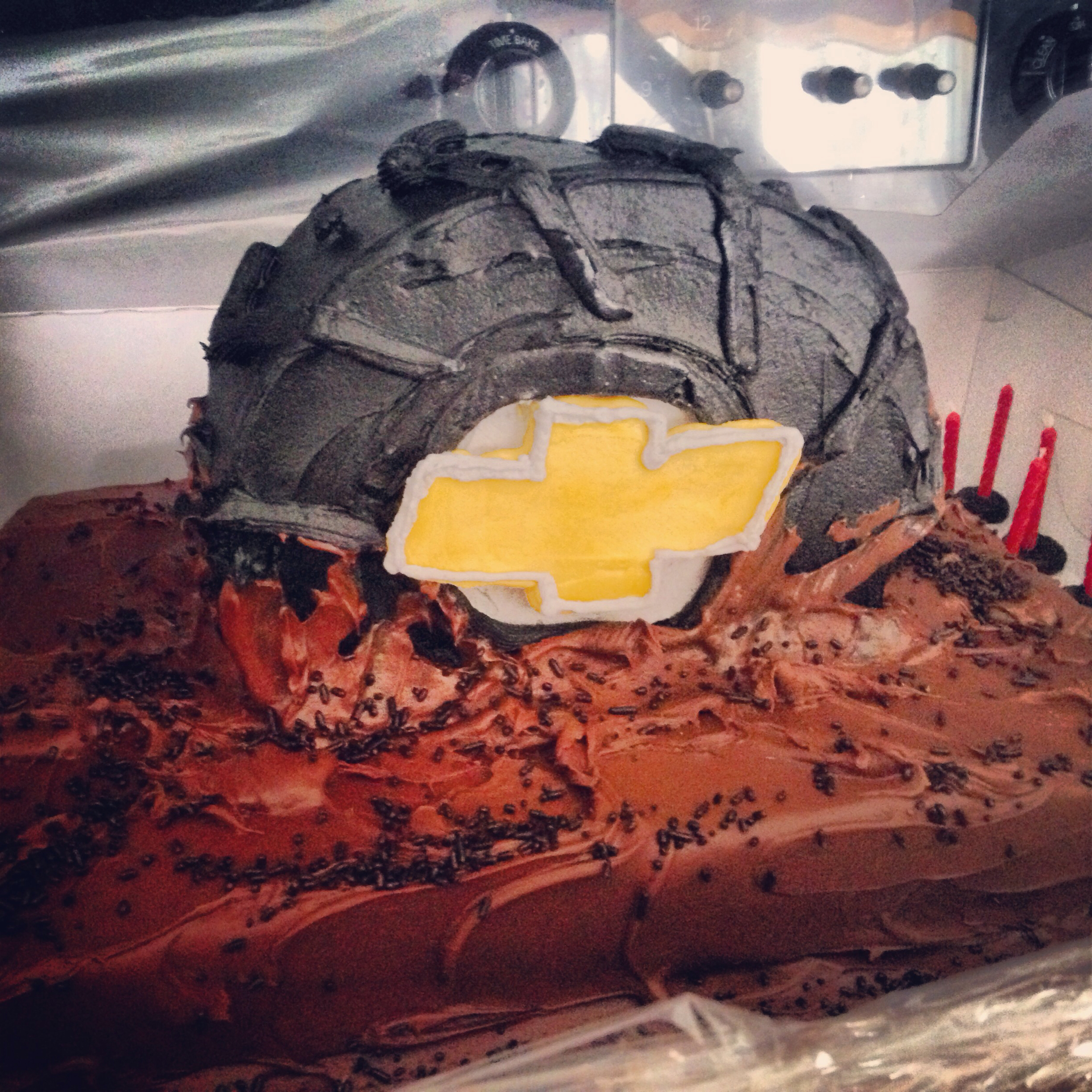 Chevy Tire Birthday Cakes Chevy Tire Birthday Cakes