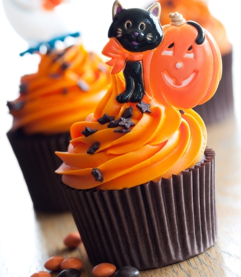 Chocolate Orange Halloween Cupcakes Chocolate Orange Halloween Cupcakes