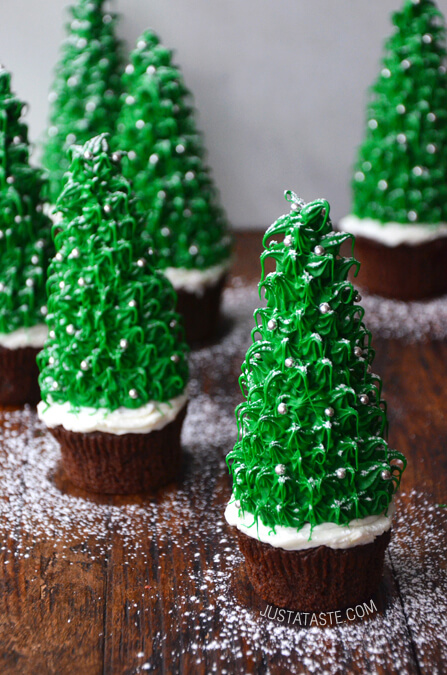 Christmas Tree Cupcakes Christmas Tree Cupcakes