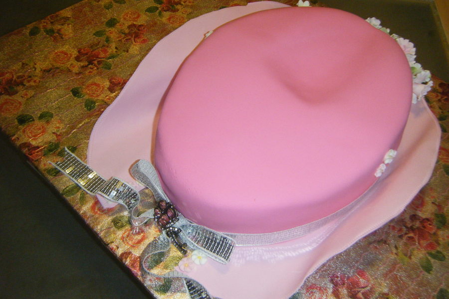 Church Hat Cake Fondant