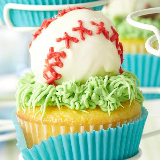 Cupcake Birthday Cake for Boys