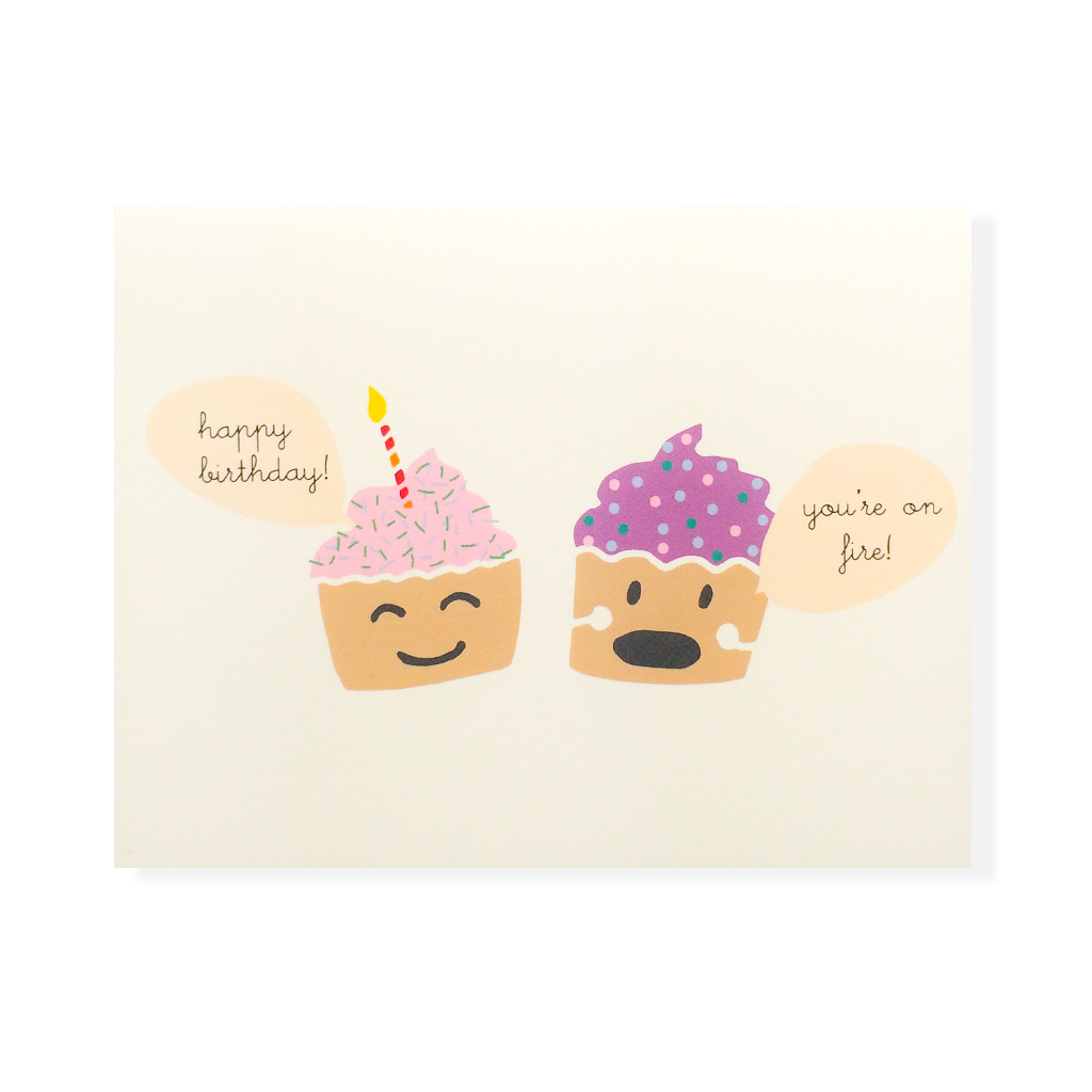 Cupcake Birthday Card