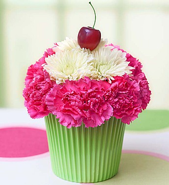 Cupcake Flower Arrangements Cupcake Flower Arrangements