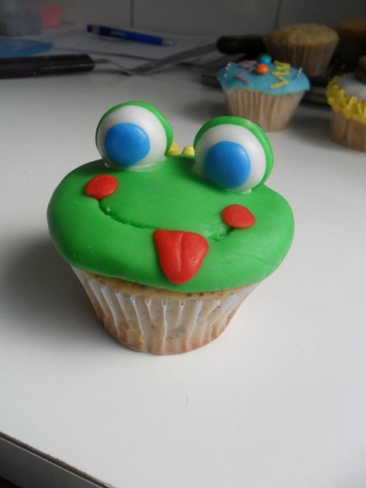 Cupcake Idea Frog