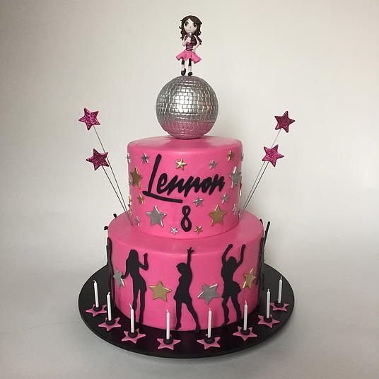 Dance Birthday Cake