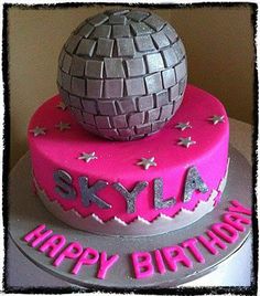 Disco Party Cake Ideas