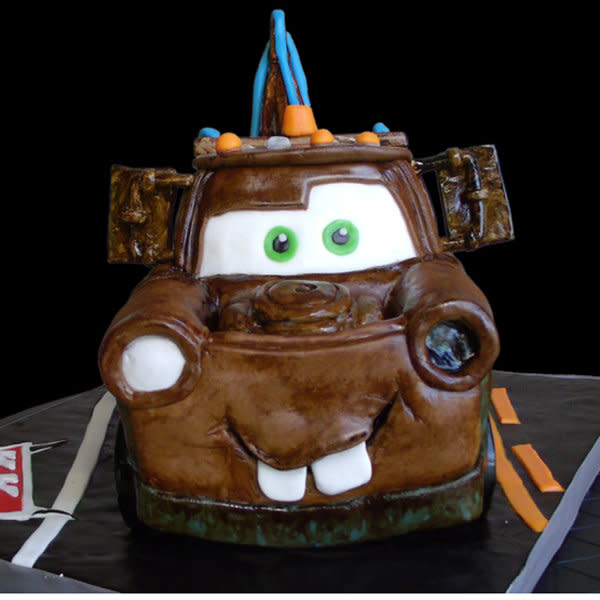 Disney Cars Tow Mater Birthday Cake