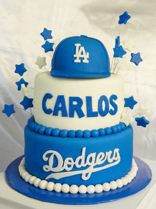 Dodgers Birthday Cake Dodgers Birthday Cake