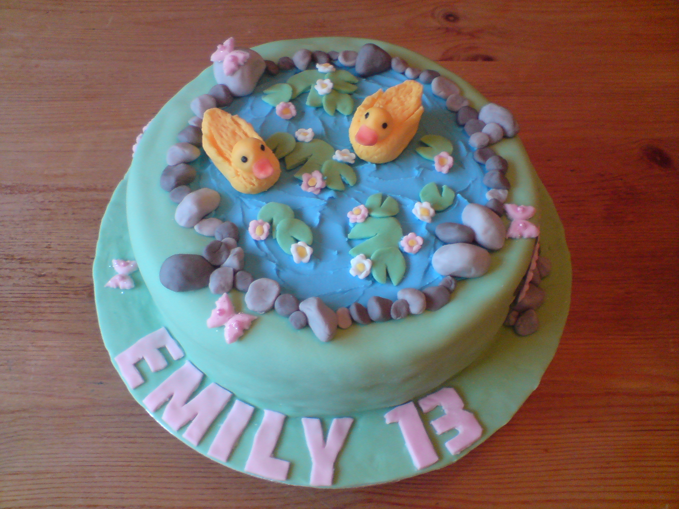 Duck Pond Cake