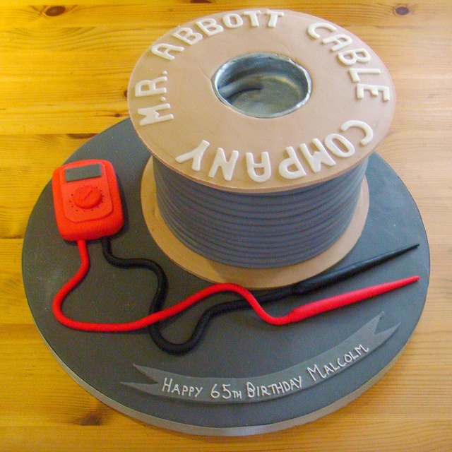 Electrician Birthday Cake Electrician Birthday Cake