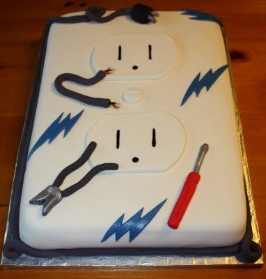 Electrician Cake Electrician Cake