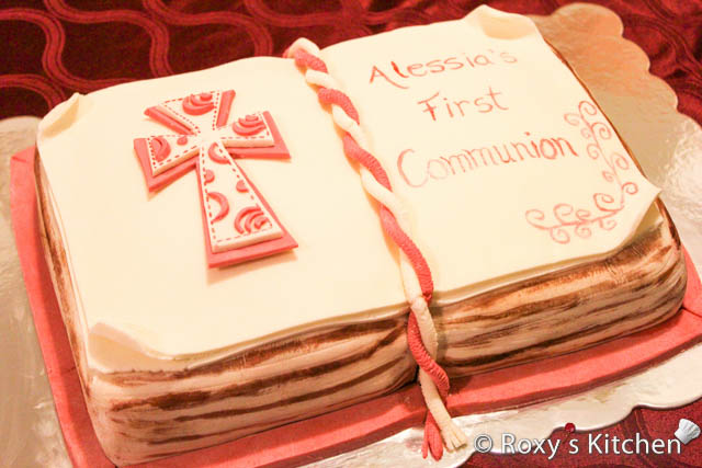 First Communion Cake First Communion Cake