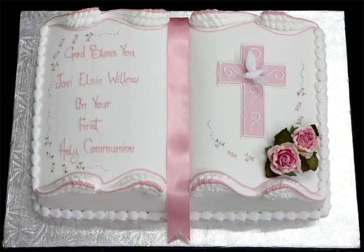 8 Photos of First Communion Cakes For Girls Book