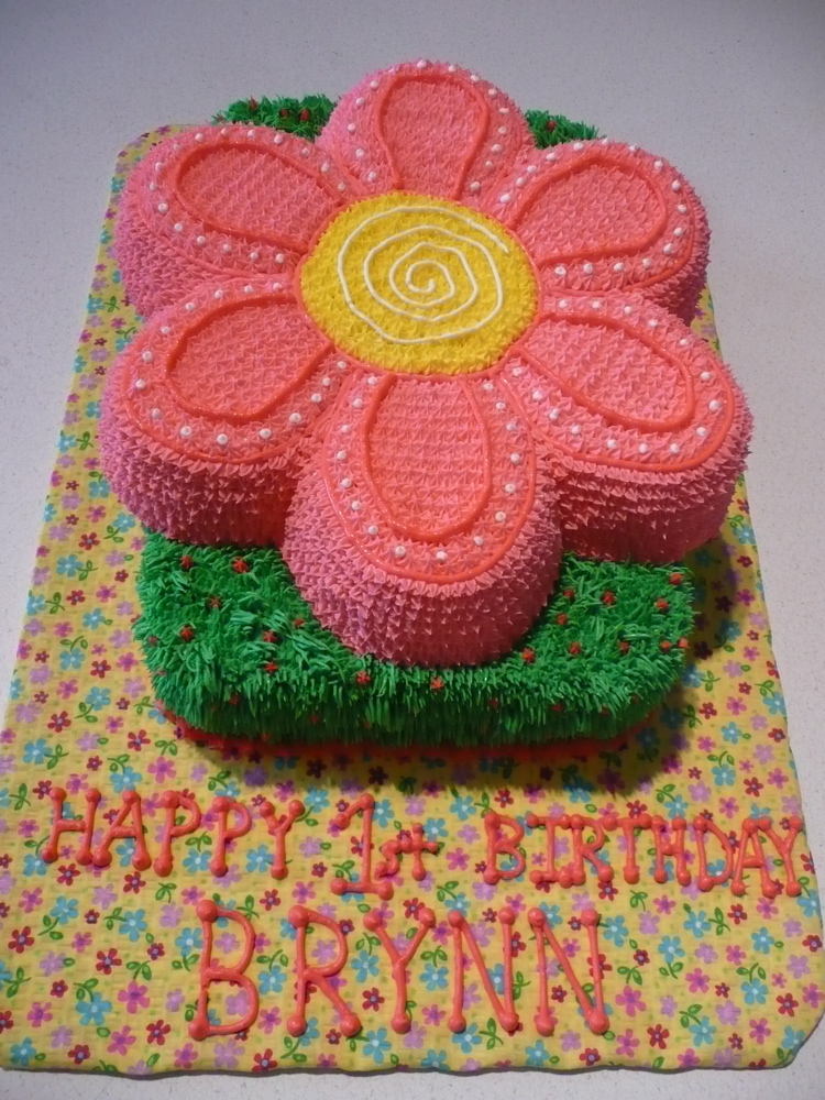 Flower Birthday Cake