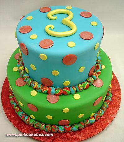 Fondant Birthday Cake Ideas