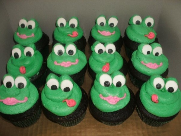 Frog Cupcakes Frog Cupcakes