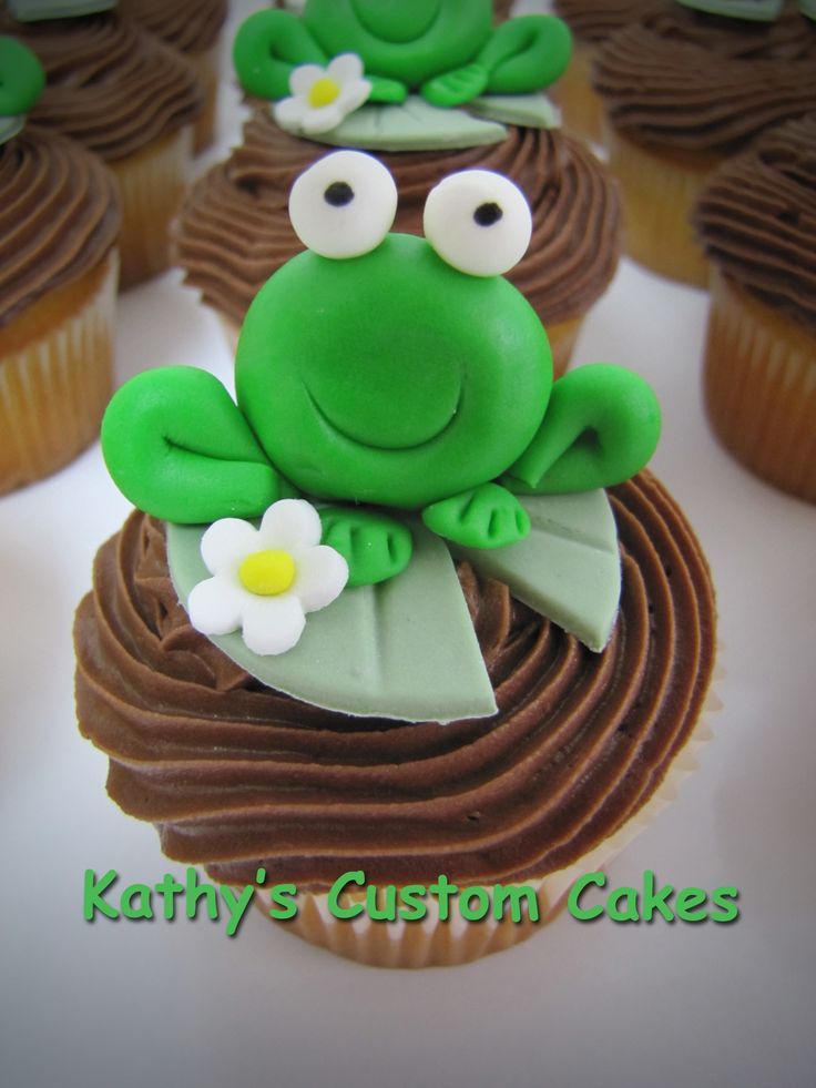 Frog Cupcakes Frog Cupcakes