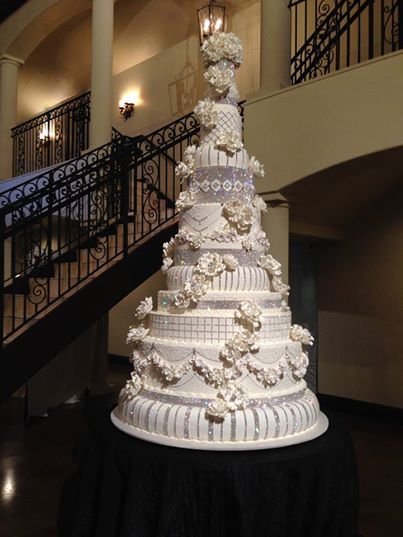 Frosted Art Bakery Wedding Cake