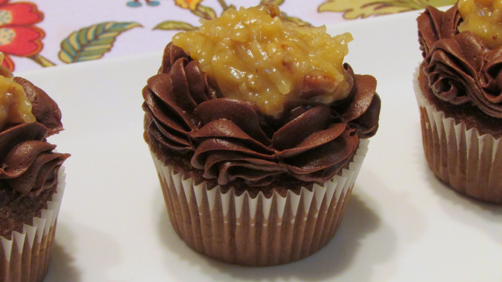 German Chocolate Cupcakes Recipe