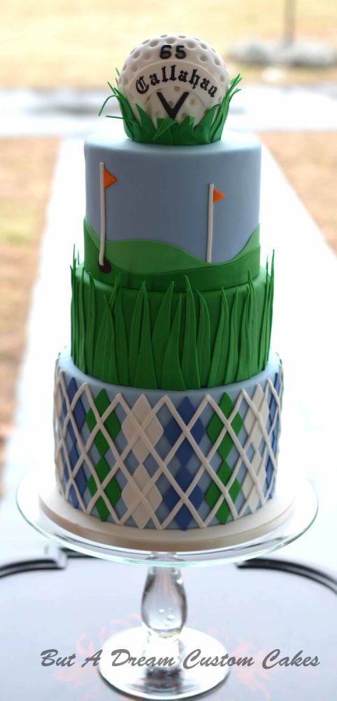 Golf Birthday Cake Ideas