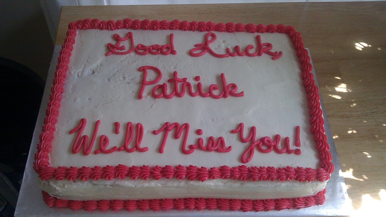 Good Luck Sheet Cake Good Luck Sheet Cake
