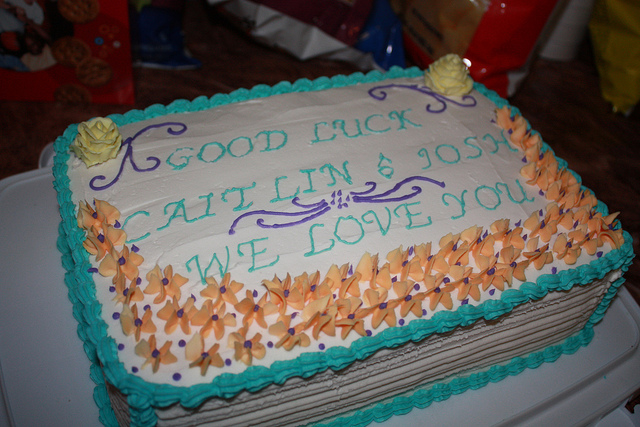 Goodbye Party Cake Goodbye Party Cake