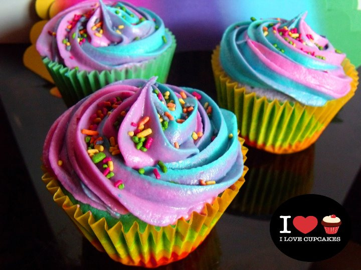 Groovy Cupcakes