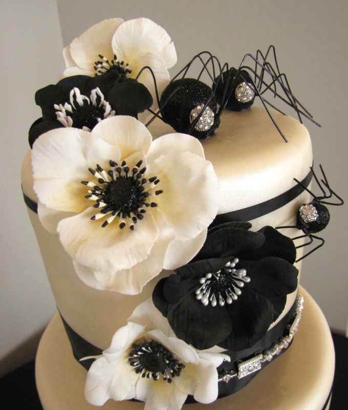 Halloween Wedding Cake