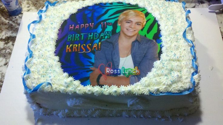 Happy Birthday Cake Austin and Ally