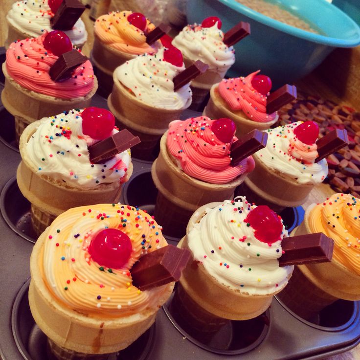 Homemade Ice Cream Cone Cupcakes Homemade Ice Cream Cone Cupcakes