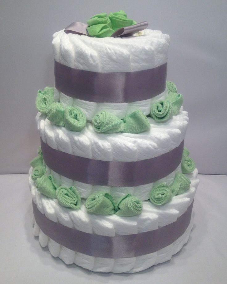 How to Make Baby Diaper Shower Cakes How to Make Baby Diaper Shower Cakes