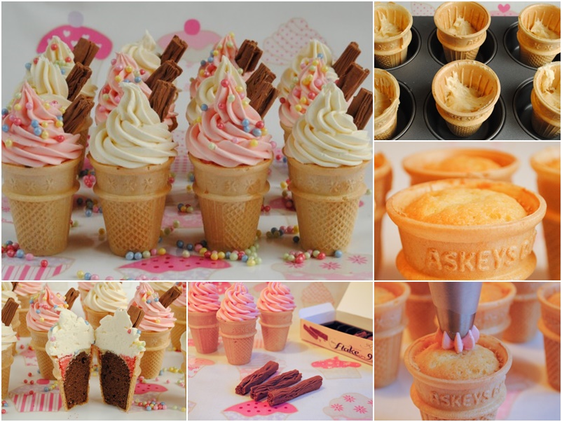 Ice Cream Cone Cupcakes Ice Cream Cone Cupcakes