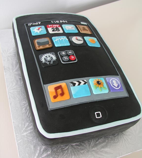 iPod Touch Birthday Cake