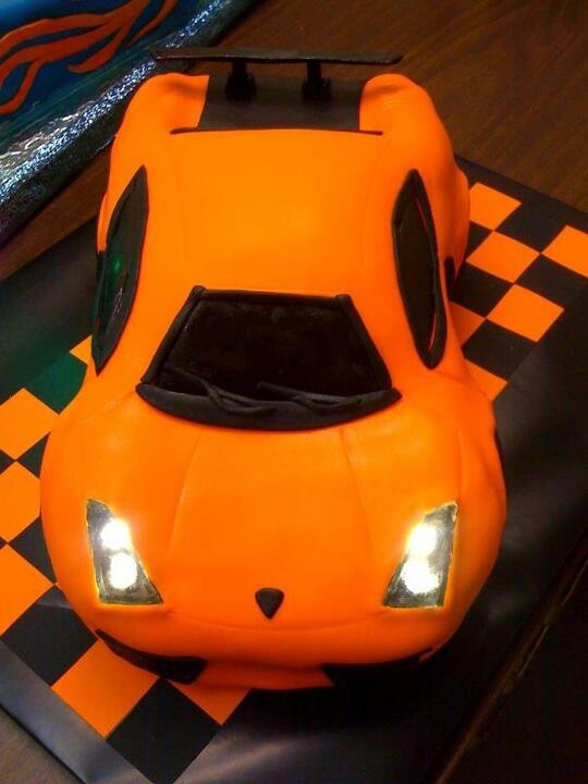 Lamborghini Cake