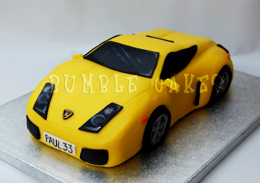 Lamborghini Cake