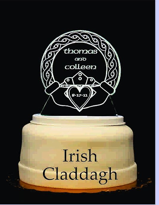 Light-Up Wedding Cake Toppers Light-Up Wedding Cake Toppers