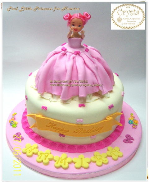 Little Pink Princess Cake for Girl