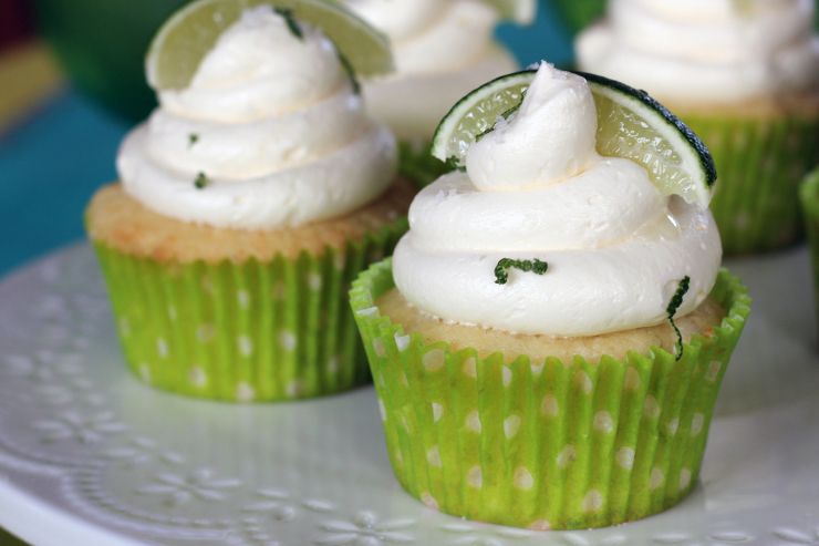 Margarita Cupcakes with Tequila Recipe