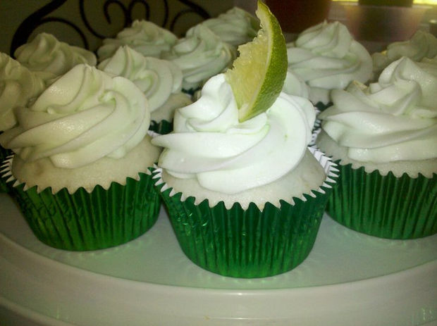 Margarita Cupcakes with Tequila Shots