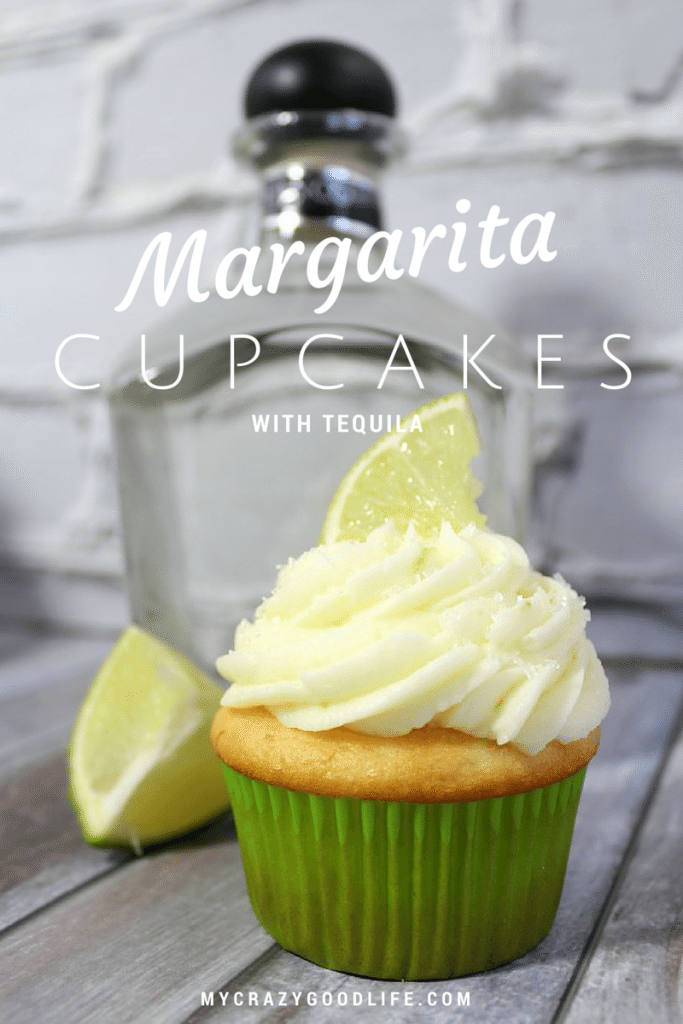 Margarita Cupcakes with Tequila