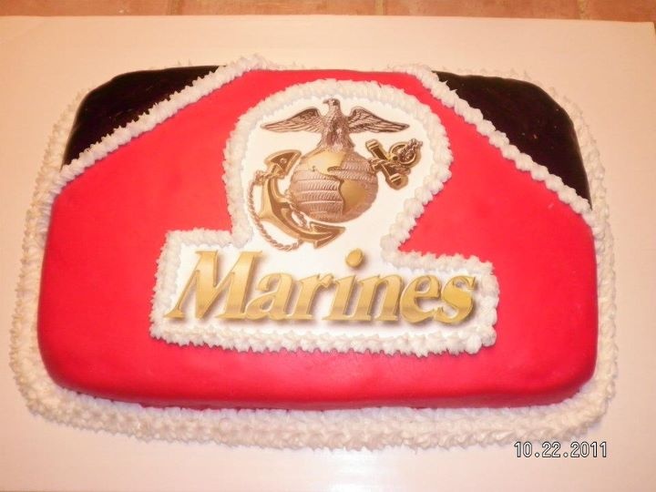 Marine Going Away Cake Ideas