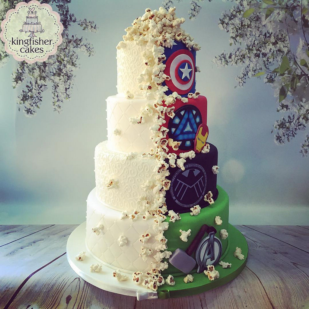 Marvel Wedding Cake